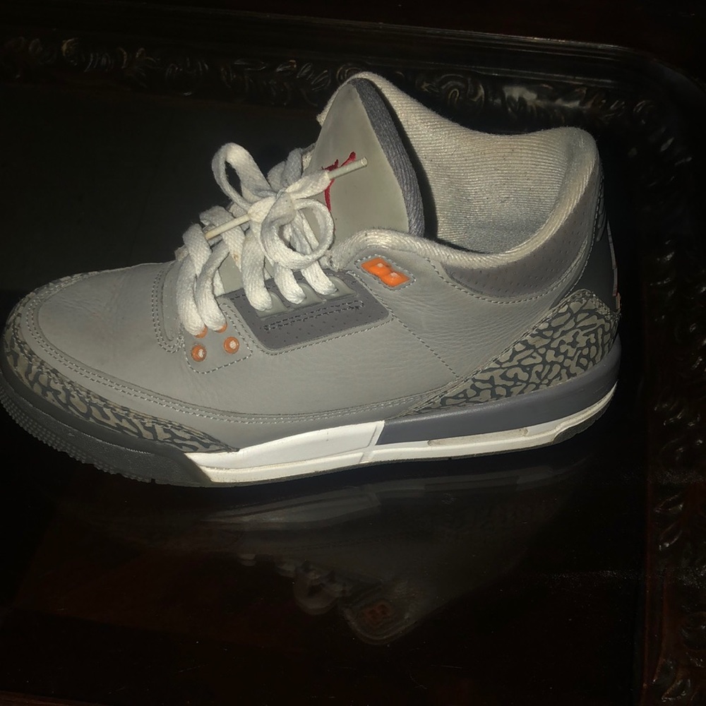 Jordan Mens Air Jordan 3 Retro Leather Synthetic Trainers